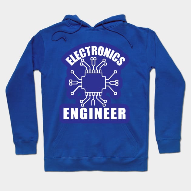 Electronics Engineer CPU Design for Electronics engineer and Technicians Hoodie by ArtoBagsPlus